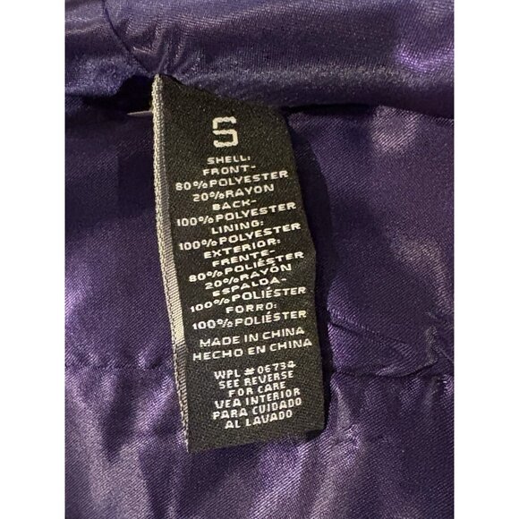 Public Notices Men's Micro Dot Three Button Vest, Black Size Small - Picture 3 of 4